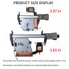Lzcdelyxiao CPU Cooling Fan with Heatsink Compatible with Lenovo Yoga C740-14 C740-14IML Series 5H40S19963 AT1FG001VV0 view 3