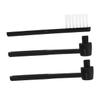 GOOHOCHY 3pcs Vinyl Record Cleaning Brush Antistatic Stylus Cleaner for Turntable Needles Durable Bristles Convenient Hanging Design for Classic Phonographs Modern Systems view 1