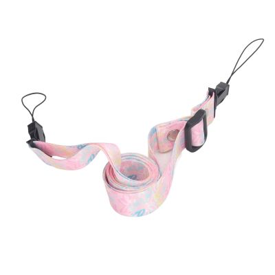 aqxreight 1.2m Camera Strap Belt Printed Pattern Multifunctional Shoulder Neck Strap for 12 11 8 9 Camera Graffiti (Pink Graffiti)