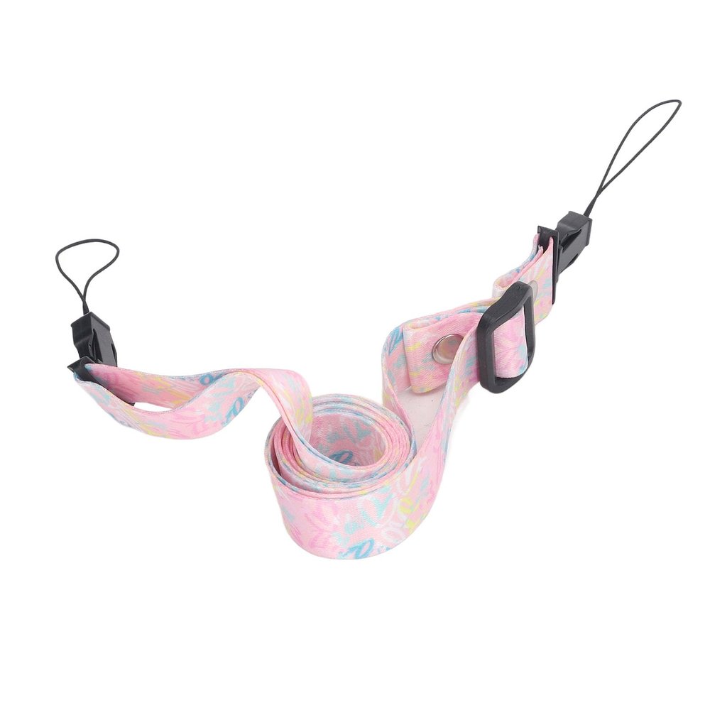aqxreight 1.2m Camera Strap Belt Printed Pattern Multifunctional Shoulder Neck Strap for 12 11 8 9 Camera Graffiti (Pink Graffiti)