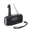 Wisoqu Emergency Radio AM FM WB, Hand Crank Weather Radio with LED Flashlight, USB Solar Hand Crank Charging, IPX3 Water Proof, for Power Outages, Camping view 1