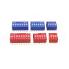 10PCS Blue 12P Toggle Switch Spacing 2.54MM DIP Dial The Code Switch view 3