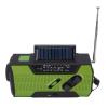 Wisoqu Emergency Radio, Hand Crank Weather Radio with SOS Alarm, Expandable Antennae, Flashlight and Bedside Lamp, USB Solar Hand Crank Charging view 1
