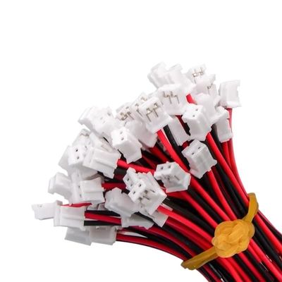 10PCS A 100mm PH2.0mm Single Ended Terminal Wire, 2P Power Cord Connection Wire, Patch Cord, Color Ribbon Cable in Stock, red and Black