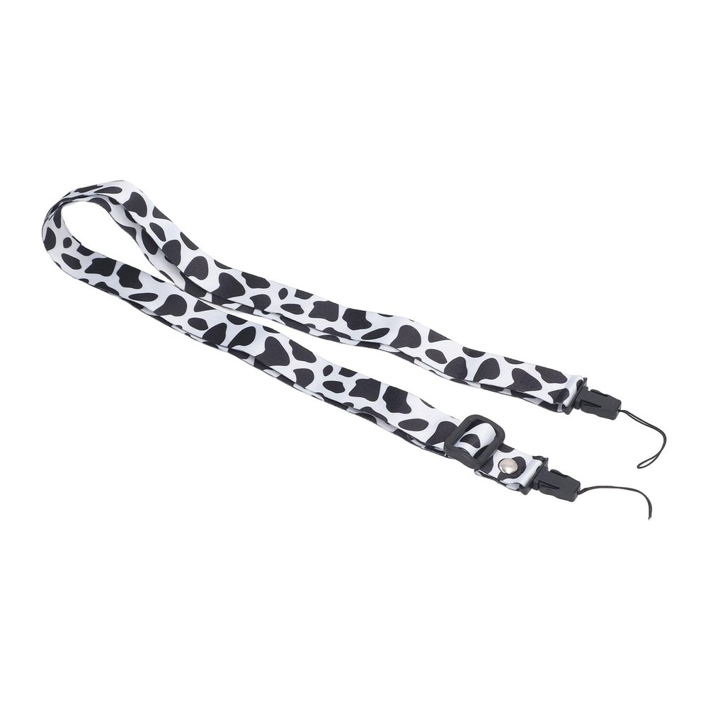 aqxreight 1.2m Camera Strap Belt Printed Pattern Multifunctional Shoulder Neck Strap for 12 11 8 9 Camera Graffiti (Milk Cow)