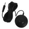 Toyvian Tabletop Conference Microphone with Audio Plug Compact Desk Mic for Online Meetings Voice Recording Gaming and Podcasts Straight Plug for Sound view 1