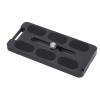 aqxreight Tripod SLR Camera Storage Case Plate for Universal Head with Baffle Designed for Arca Mount view 1