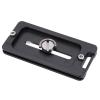 aqxreight Tripod SLR Camera Storage Case Plate for Universal Head with Baffle Designed for Arca Mount view 3