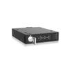 2.5" U.2/U.3 NVMe SSD PCIe 5.0 Mobile Rack Enclosure for External 3.5" Drive Bay (1 x MCIO 4i SFF-TA-1016) - ToughArmor MB601V5K-B view 1