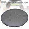 Asixxsix 260mm / 10.2in Speaker Cover, Mesh Subwoofer Grill Horn Guard Decorative Circle Grille Protector, Replacement Round Metal Grills for Car Speaker Mounting Home Audio, 2 Pack view 4