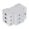 3P Protective Device Flame Retardant PC Material Voltage Protection Arrester Module 60KA 420V view 4