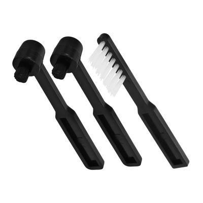 Yardwe 3pcs Vinyl Record Cleaner Brush Static Turntable Stylus Cleaning Tool with Bristles for Enhanced Sound Clarity and Record Maintenance