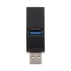 Vaguelly Port USB Hub Multifunction USB Splitter with Over Circuit Protection Portable USB Dock for Desktop Laptop Use Convenience view 1
