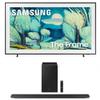 Samsung QN55LS03FAFXZA 55 Inch The Frame QLED 4K Art Mode Vision AI Smart TV with a Samsung HW-S700D 3.1Ch Ultra-Slim Soundbar and Subwoofer (2025) view 1