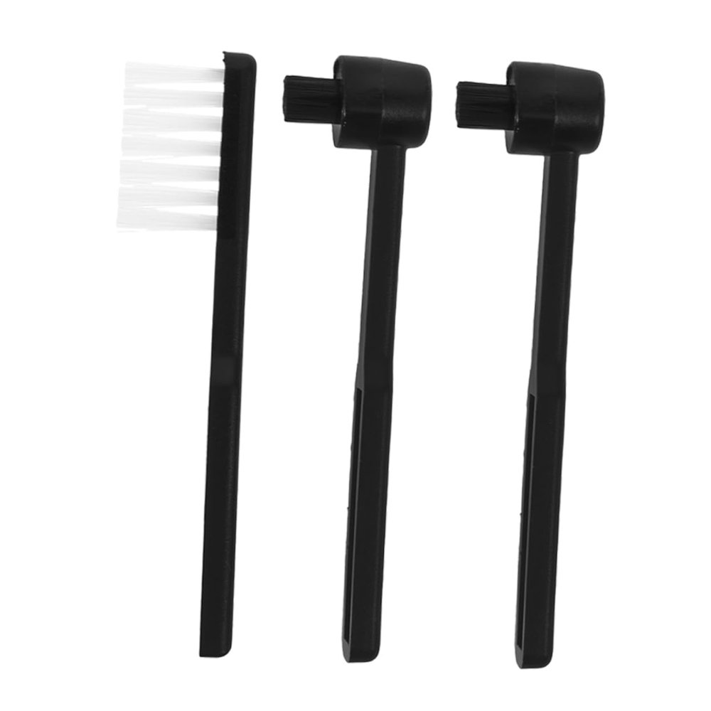 YARNOW 3pcs Vinyl Player Cleaning Brush Static Bristles for Stylus Record Maintenance Turntable Cleaner for Phonographs Audio Systems