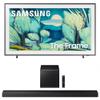 Samsung QN55LS03FAFXZA 55 Inch The Frame QLED 4K Art Mode Vision AI Smart TV with a Samsung HW-QS700F 3.1.2 Ch Dolby Atmos Soundbar and Subwoofer (2025) view 1