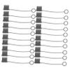TEHAUX 30pcs USB Cover Cap Data Cable Protection Cover Flexible Dust Silicone USB Port Port Dust for Computer Mobile Phone view 1