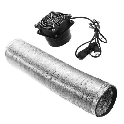 ORFOFE USB Smoke Extractor Fan with Speed Control Quiet Operation Efficient Filtration for Workstations Kitchens and Workshops Compact with Easy Installation