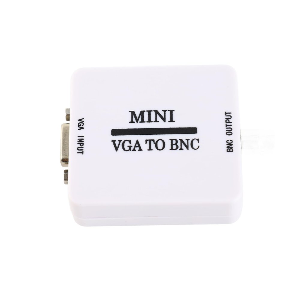 aqxreight VGA to BNC Video Converter Box VGA to BNC Adapter Converter Digital Switcher Box for HDTV and in Coming Images Video ConverterVGA AdapterVGA ConverterVGA T