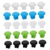 TOYANDONA 50pcs Flexible Silicone Dust Plugs Audio Port Caps for Headphones Microphones Amplifiers and Speakers Each Transparent Dust Barrier for Electronics view 1