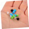 TOYANDONA 50pcs Flexible Silicone Dust Plugs Audio Port Caps for Headphones Microphones Amplifiers and Speakers Each Transparent Dust Barrier for Electronics view 4