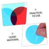 Angoily 6pcs Cellophane Sheets Filters Kit Red Green Blue Primary Gel Filters for Boys and Education Classroom Light view 3