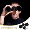 DIYEAH 3Pcs Rubber Telescope Lens Covers Universal Binocular Lens Caps Waterproof Eyepiece Protection for Outdoor Use view 4