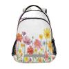 ATTX Waterproof Backpack with Wildflowers Design - Ergonomic Daypack for Outdoor Hiking, Travel & Sports#579 view 1