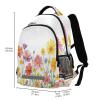 ATTX Waterproof Backpack with Wildflowers Design - Ergonomic Daypack for Outdoor Hiking, Travel & Sports#579 view 3