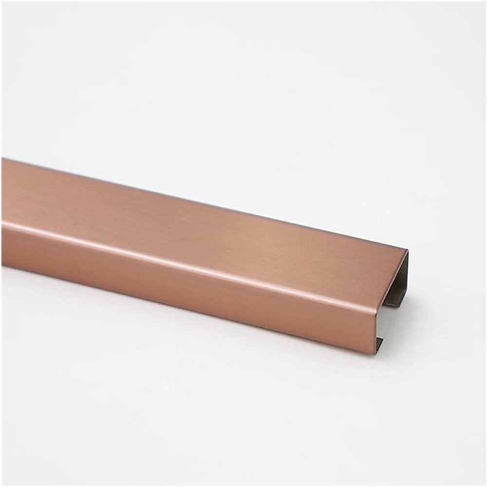 Metal Cord Cover,Stainless Steel Decorative Cable Hider, Floor Cable Concealer, Lamp Cord Cover, Cable Management, Self-Adhesive Antique Wire Hider, Aluminum Alloy Wire Hiders For TV On Wall(Rose Gold