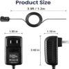 Jytyto 12V AC Adapter for LACIE External Hard Drive HD Power Supply Plug view 3