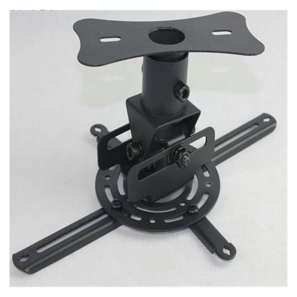ADBWEKKF DL-T717 Tiltable Steel Projector Wall Mount Projector Ceiling Bracket Rack Full Motion(Black)
