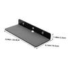 DIYEAH Household Speaker Wall Mount Bracket Versatile Storage for Speakers and Items Easy to Install Dual Purpose Design Holder for Living Room Organization view 2