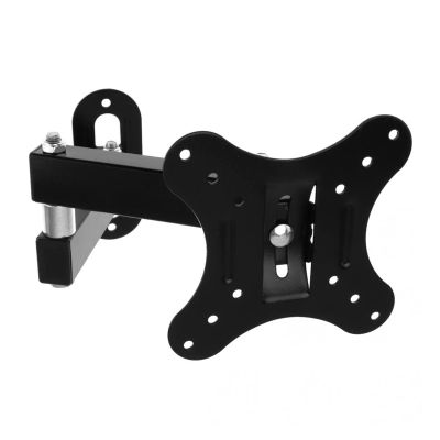 ADBWEKKF 10KG Adjustable TV Wall Mount Bracket Flat Panel TV Frame Support 15 Degrees Tilt for 14-27 Inch LCD LED Monitor