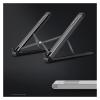 ADBWEKKF JP-2 Easy Foldable Aluminum 11-15.6 Inch Laptop Holder Ultra Light Desktop Notebook Stand Portable Laptop Support(Silver) view 2