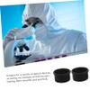 DIYEAH 2Pcs Black Rubber Eyepiece Guards for Binoculars Microscopes Comfortable Eye Protection Cups Glare Design for Enhanced Clarity Easy Installation Suitable view 3