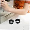 DIYEAH 2Pcs Black Rubber Eyepiece Guards for Binoculars Microscopes Comfortable Eye Protection Cups Glare Design for Enhanced Clarity Easy Installation Suitable view 4