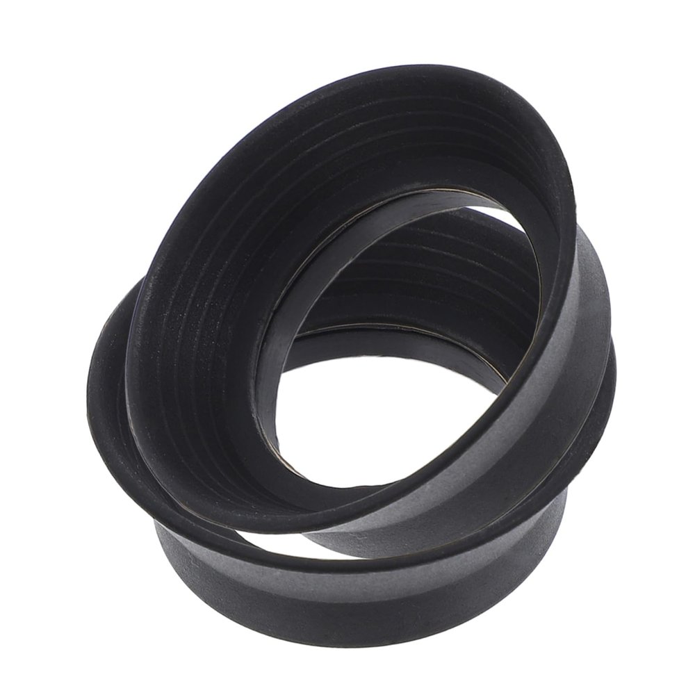 TEHAUX 2Pcs Rubber Eyepiece Covers for Microscopes Binoculars Adaptable Eye Guards to Minimize Glare and Eye Strain for Laboratories and Classrooms