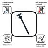150Pcs Zip Ties, Cable Ties, Nylon Universal Cable Tie Buckle, Heavy Duty Self-Locking Zip Ties, With Pin And Button, UV Resistant Fastener For Automotive Maintenance view 4