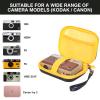 CAIYOULE Camera Case for KODAK EKTAR H35 H35N/F8/F9 Half Frame Film Camera, Protective Hard Shell Camera Carrying Case for KODAK VIBE 501F, Canon Ivy 2 Mini Photo Printer, Black (No Camera) view 3
