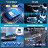 SIXTOP 4G+64G 8 Core Android Car Stereo Radio for Mazda 3 2006-2012 Wireless CarPlay Android Auto 9 Inch 1280 * 720 Touch Screen GPS Navigation Bluetooth5.0 DSP 32EQ WiFi FM/RDS SWC AHD Rear Camera view 3