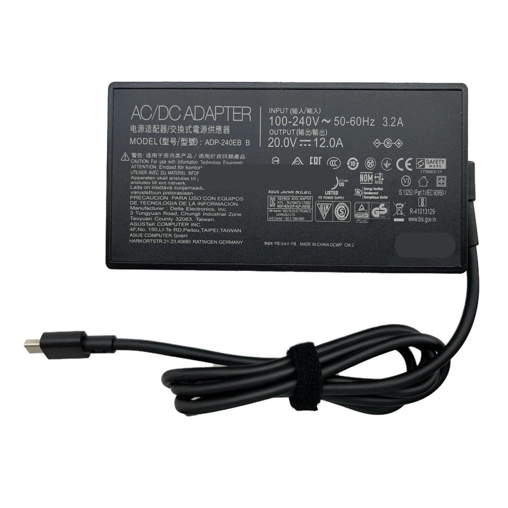 20V 240W AC Power Adapter Charger