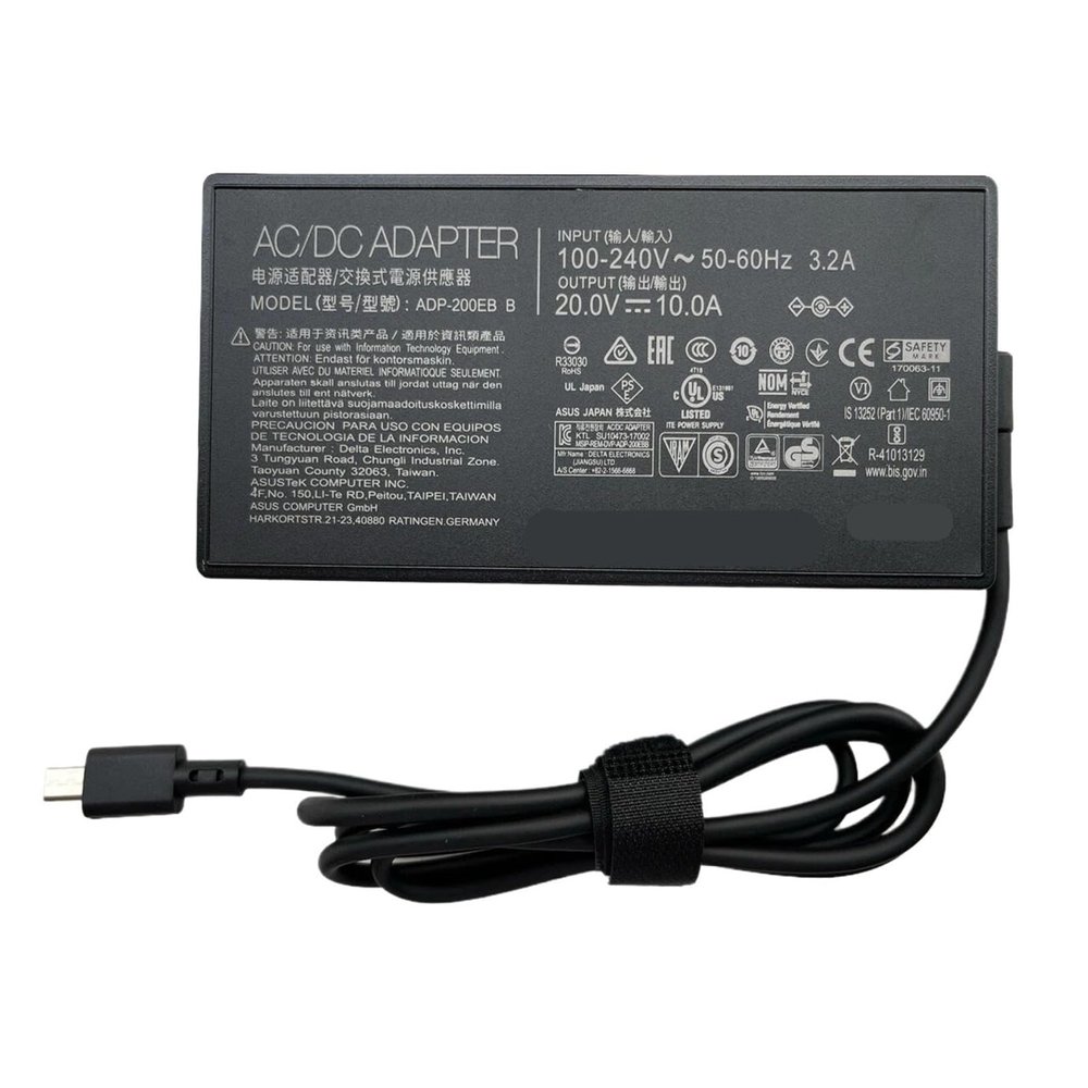 20V 10A 200W AC Adapter Charger