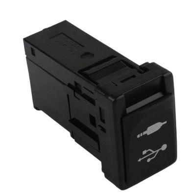 AXVEFHXB Auto AUX USB Media Port 861900E090 86190-0E090 FA134342A Compatible with Car Audio Systems Compatible with Music Playback and