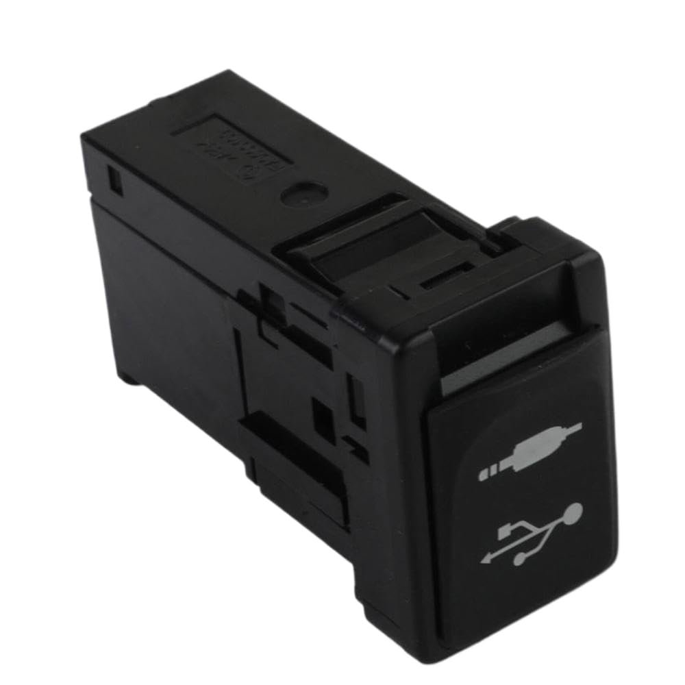 AXVEFHXB Auto AUX USB Media Port 861900E090 86190-0E090 FA134342A Compatible with Car Audio Systems Compatible with Music Playback and