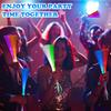 Glow in Dark Party Favors Supplies for Kids,12PCS Light Up Fiber Optic Wand view 4