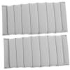 Healifty 2Pcs Camera Bag Dividers Shock Absorbing Insert Partitions for Backpack Lightweight and Portable Organizer for DSLR Gear Stylish and Grey Design view 1