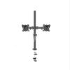 ADBWEKKF 400mm DL-T901-240 Desktop Stand Full Motion 360 Degree Steel Monitor Holder 10"-27" Clamp Base Monitor Mount Arm Load 15kg(with Grommet Base) view 1