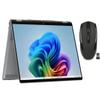 HP OmniBook X Flip 2-in-1 16" FHD+ Touch Screen Laptop |AMD Ryzen AI 5 340|AMD Radeon 840M | Copilot|Backlit|Meteor Silver| 16GB RAM DDR5 | 2TB SSD |Windows 11 Home|Bundle with Wireless Mouse view 1