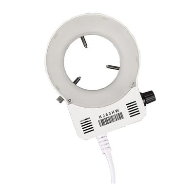 JOEBO Microscope Kit Adjustable Trinocular Binocular Microscope LED Ring Light Microscope Lens Adapters(Upgrade Light)
